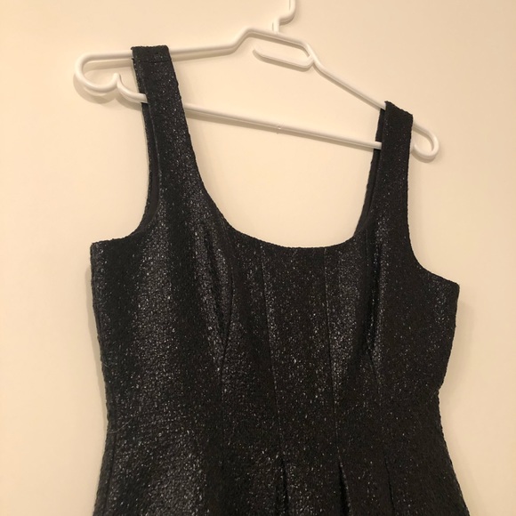 BCBG | Black Textured Mini Dress - Picture 4 of 5